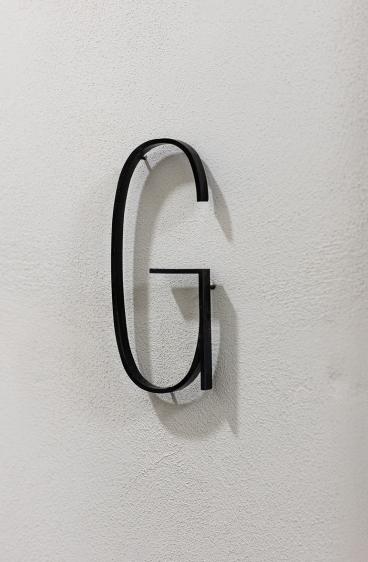 Metallbuchstabe G