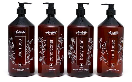 Spenderflaschen Illustration