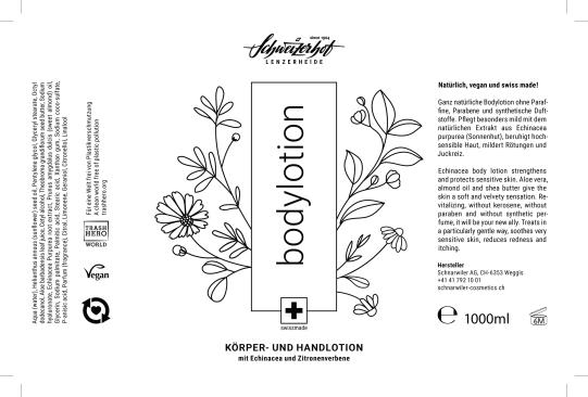 Reinzeichung des Flaschenprints